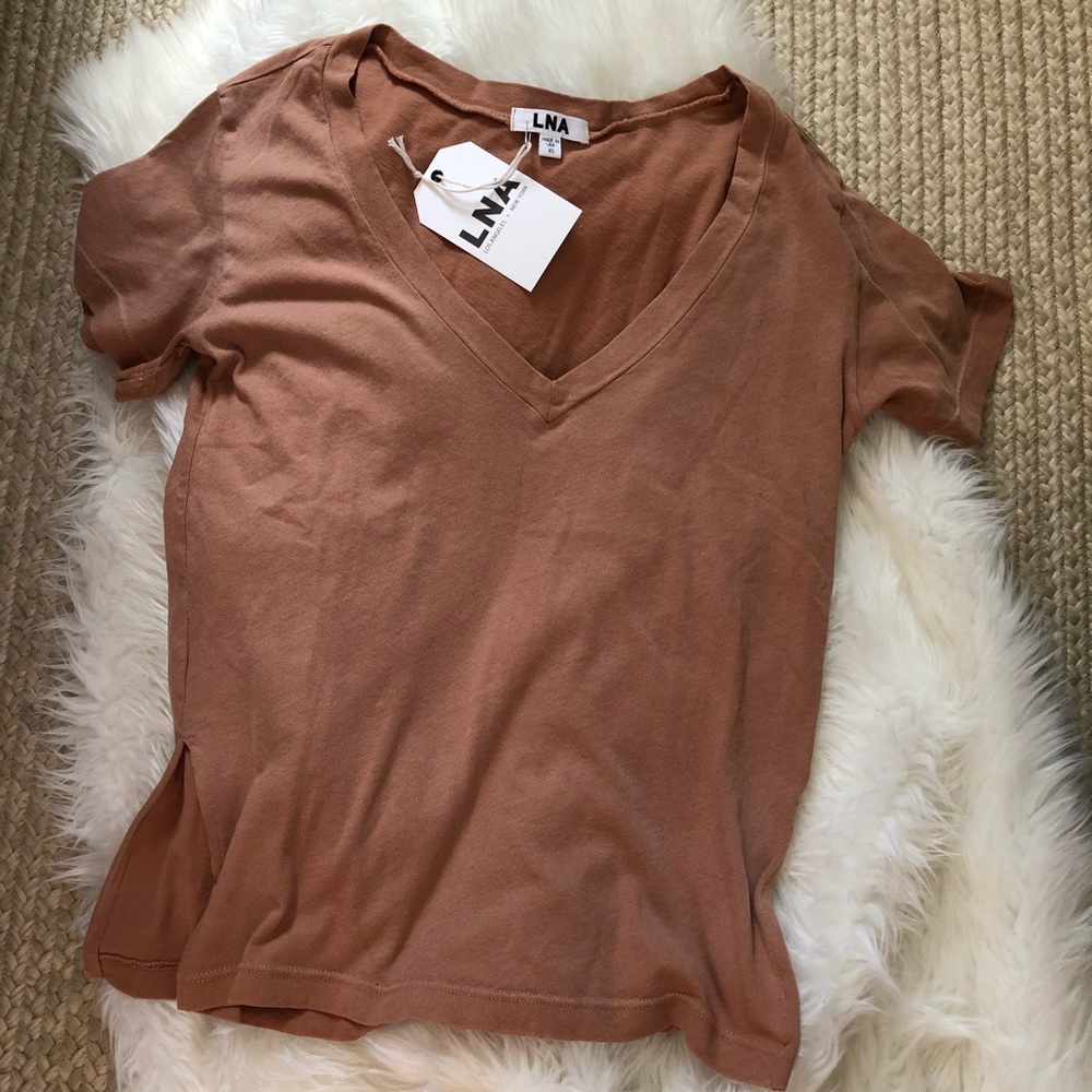 LNA V Neck shirt